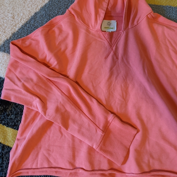 Aerie Offline Cropped Hoodie - Picture 2 of 6